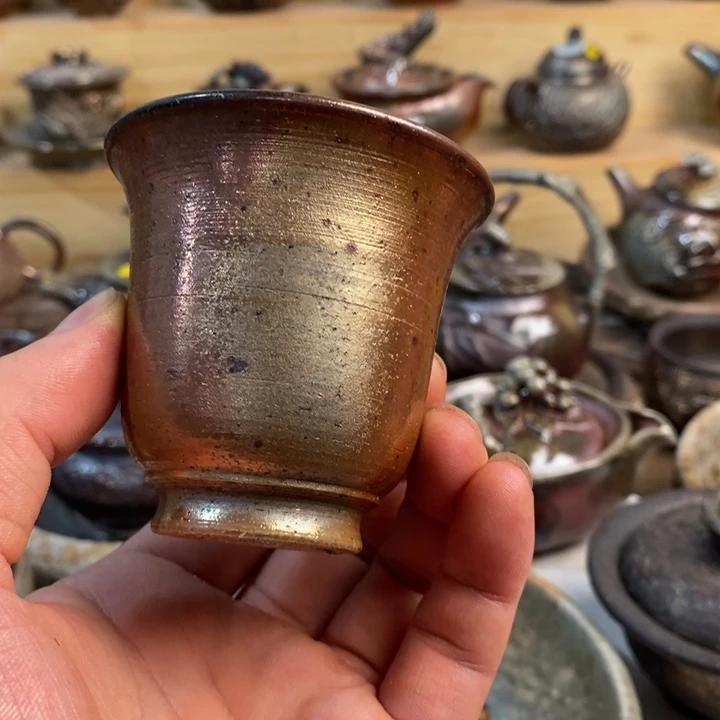 杯柴烧手工制作工艺