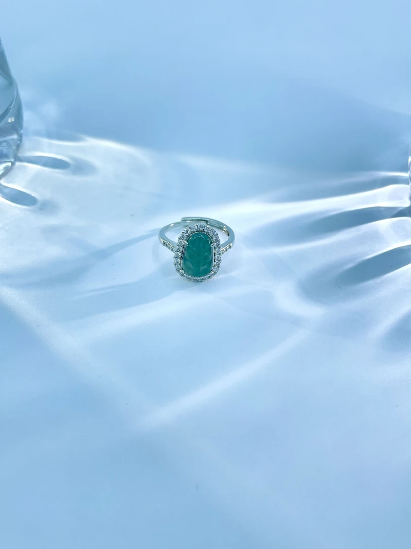 非金属珐琅戒指 百叶流光戒