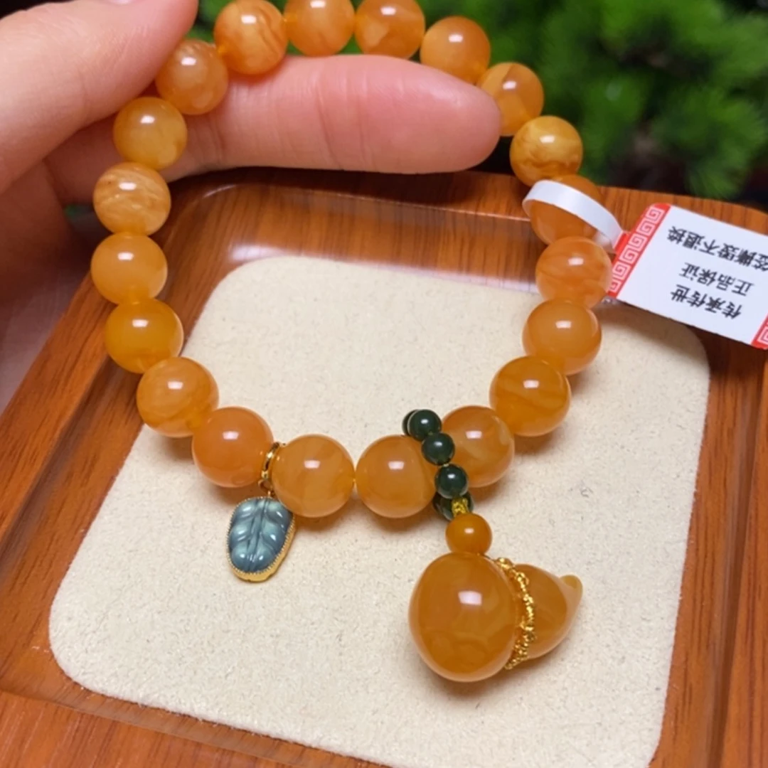 【闪购商品】手链蜜蜡未镶嵌手串