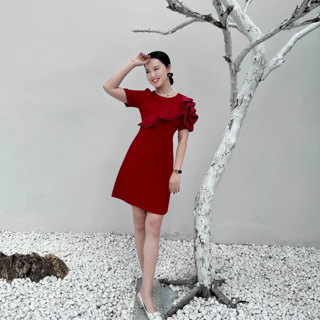 南油琦姐高定气质连衣裙（下单请备注编号）