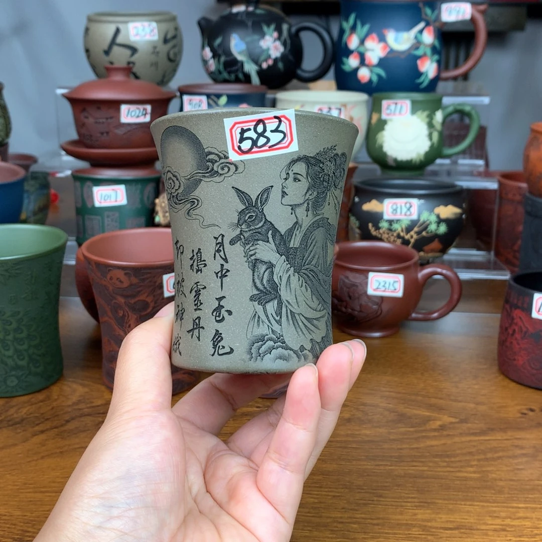 茶杯紫砂宜兴紫砂茶具