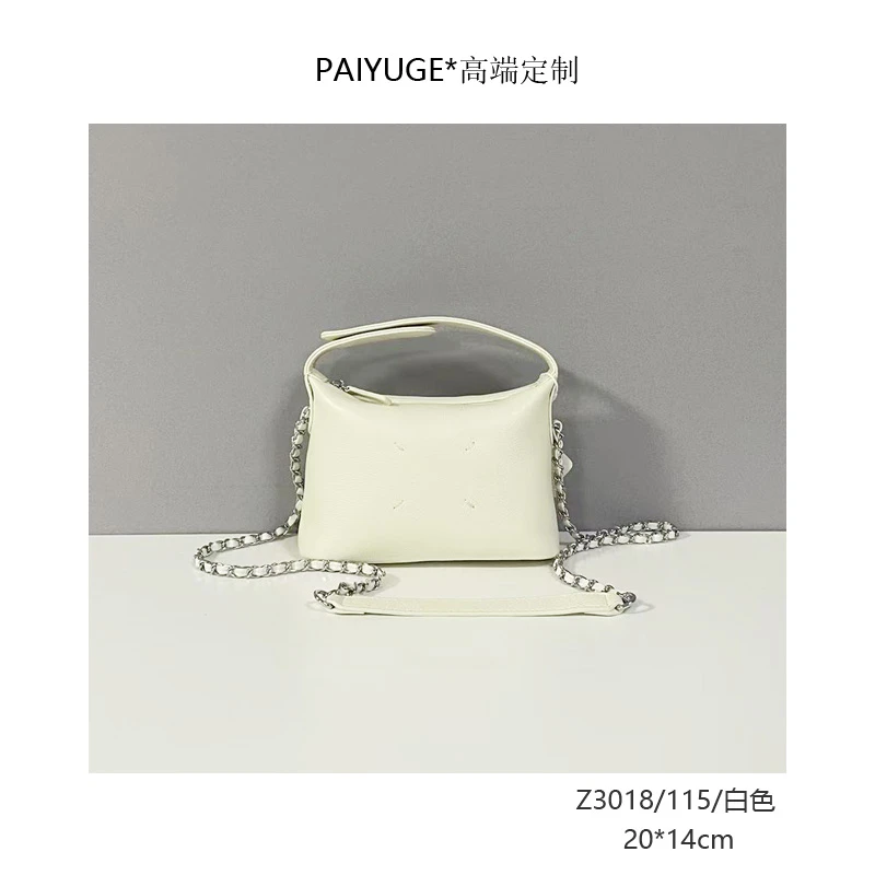 Z3018/115/白色 高端定制时尚女士手提包单肩包斜挎包003