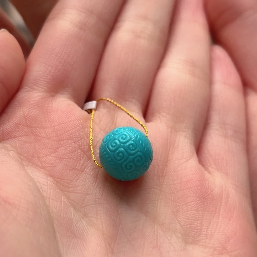 绿松石未镶嵌颈饰