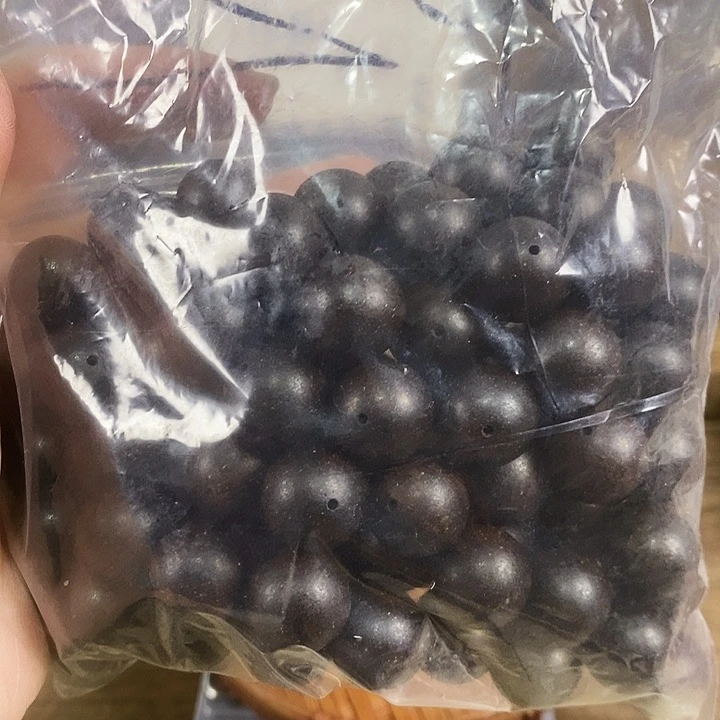 帝王级大龙涎1.5天然中药材合香珠到手40颗微瑕