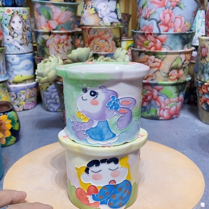 景德镇艺术手绘作品