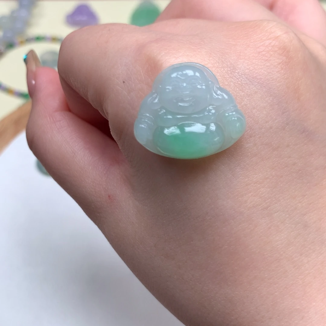定制翡翠未镶嵌佛公