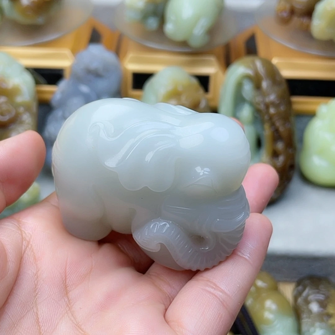 【闪购商品】未镶嵌和田玉挂件己*置