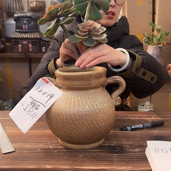 紫砂花盆色差瑕疵41888888888