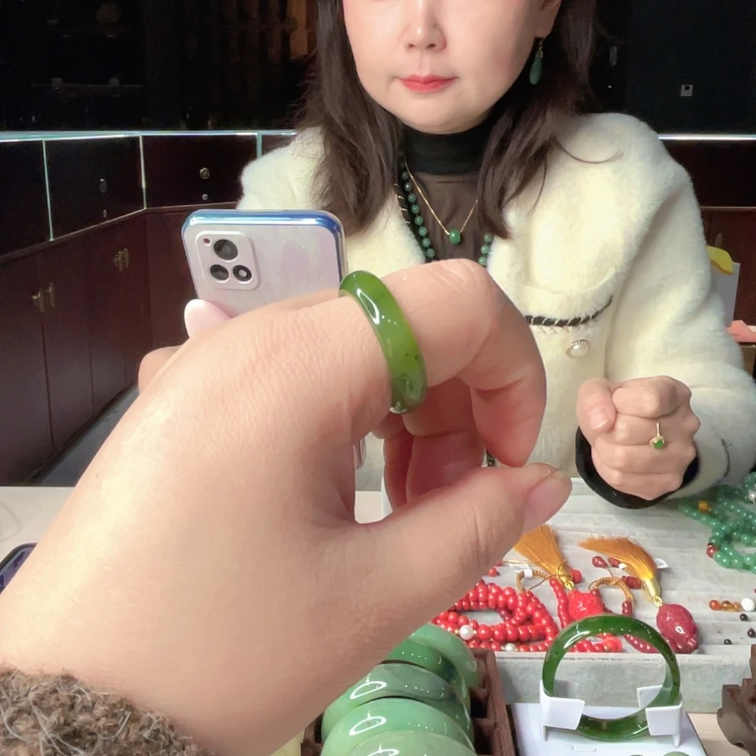 和田玉（碧玉）未镶嵌颈饰19