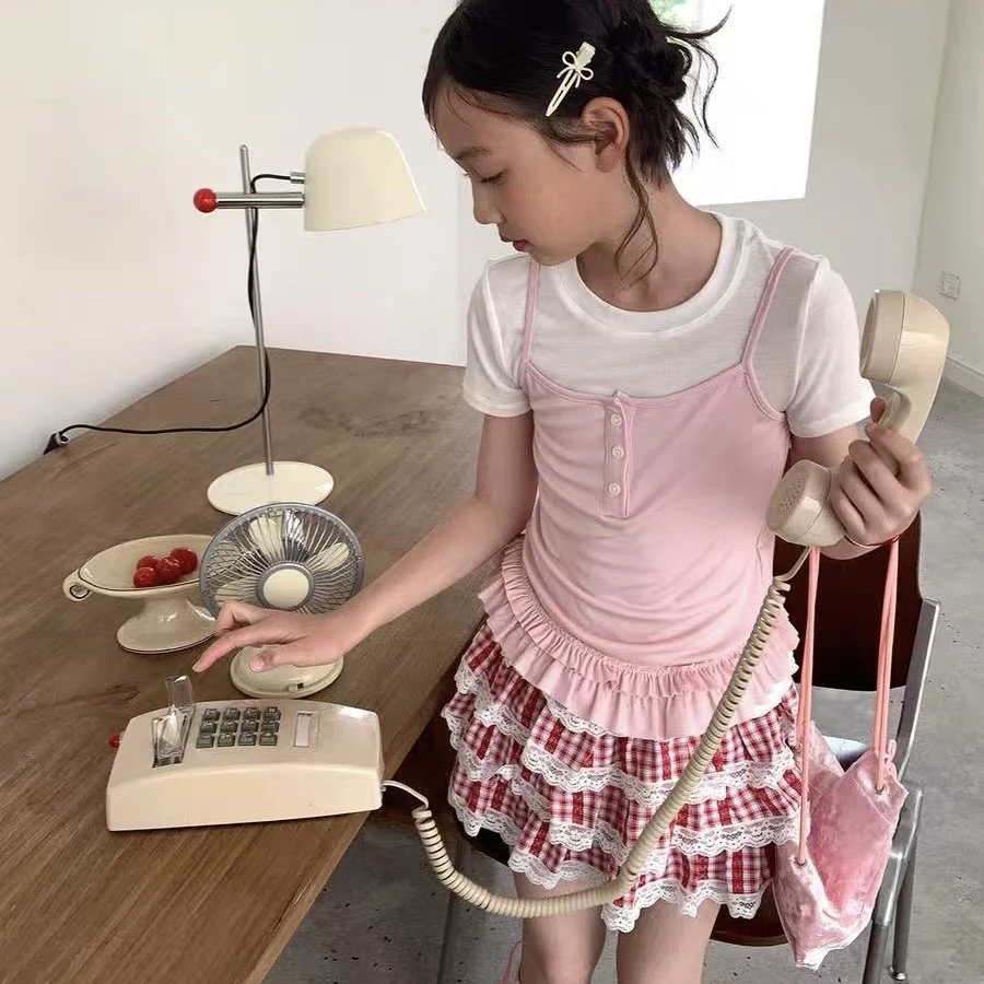 0509儿童短袖T恤两件套