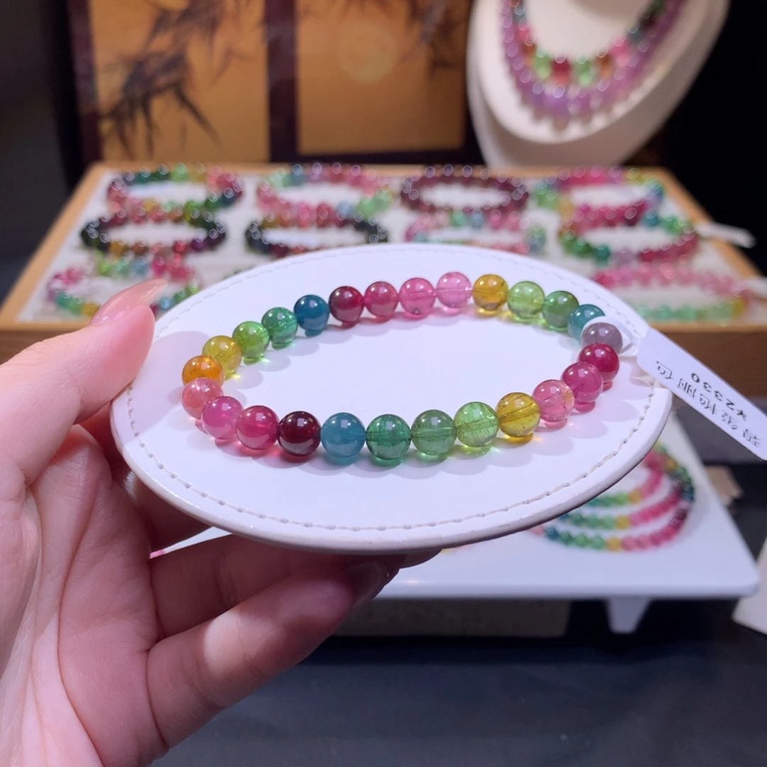 未镶嵌手链碧玺碧玺