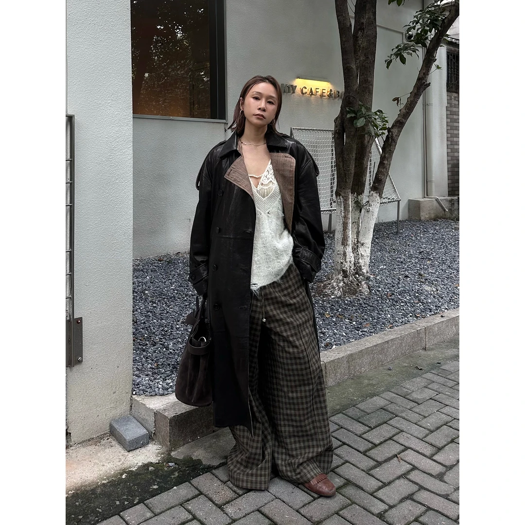 ADAPLAYS 设计师品牌 25秋冬新款 休闲长款收腰女款风衣 SOLSOL