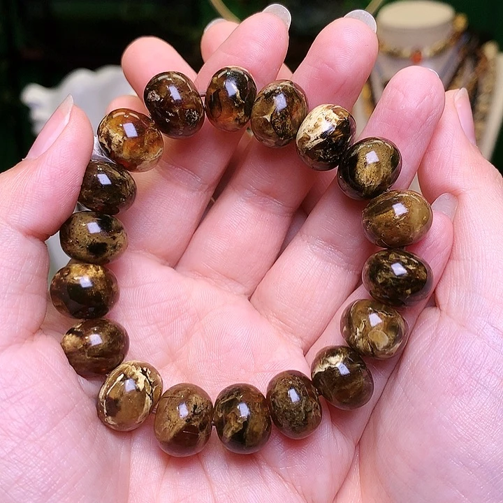 琥珀未镶嵌裸石抚顺琥珀14-380