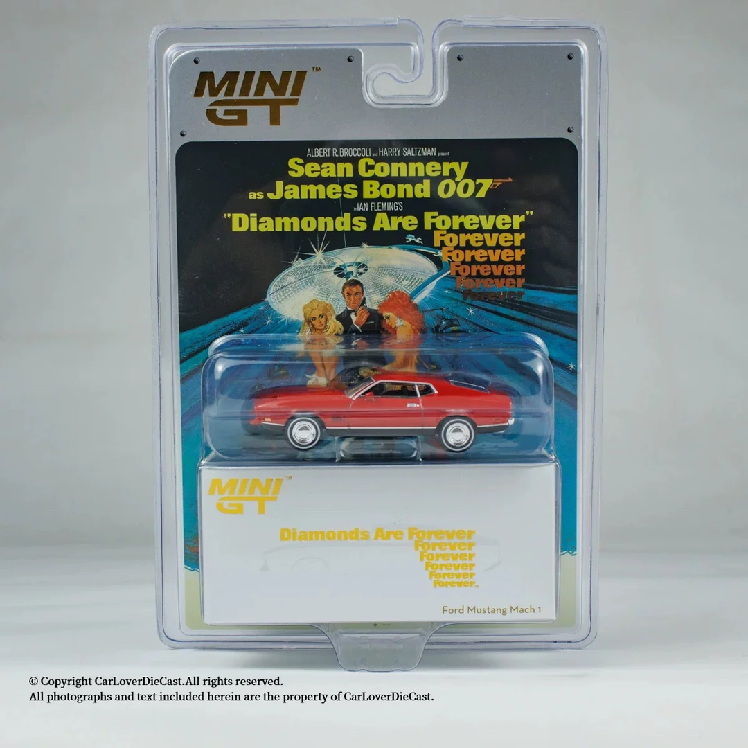 MINIGT 905 福特野马 007 金刚钻 特别版 合金车模