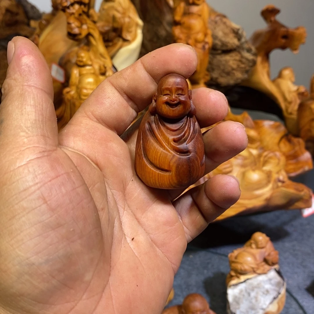柏木（崖柏）木雕工艺品摆件家居根雕装饰