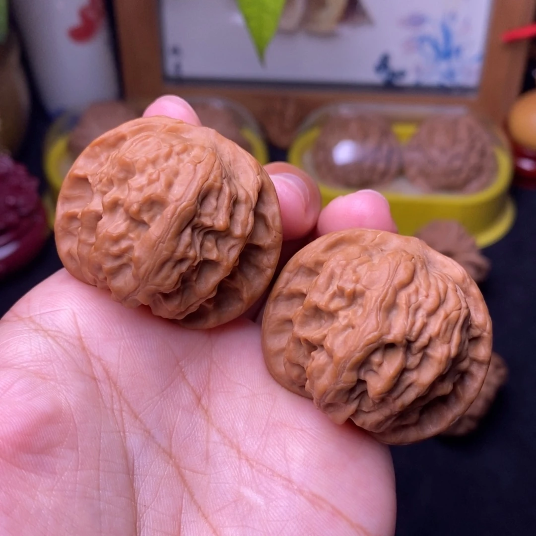 把件文玩核桃39野狼