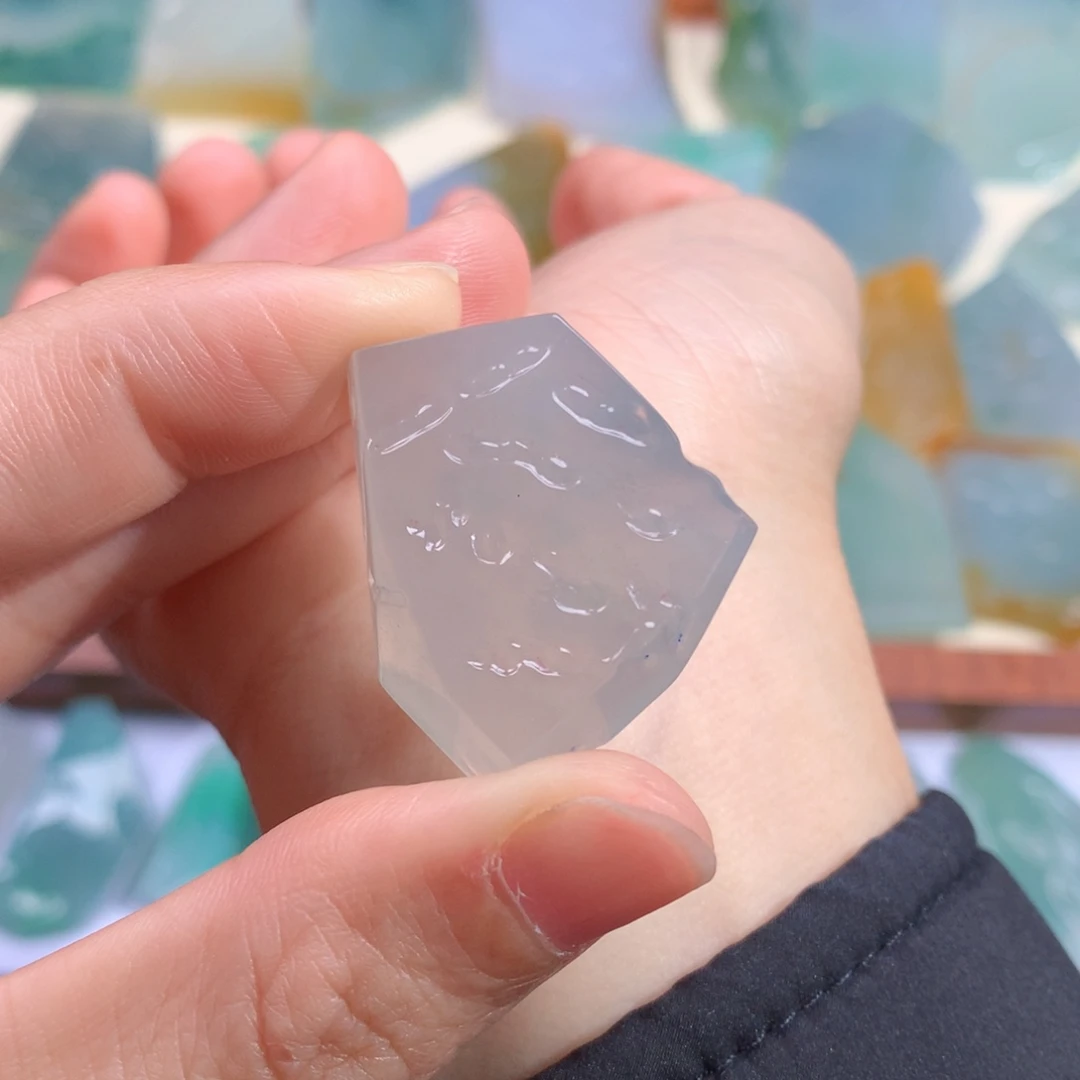 定制翡翠未镶嵌天然缅甸翡翠包工包料