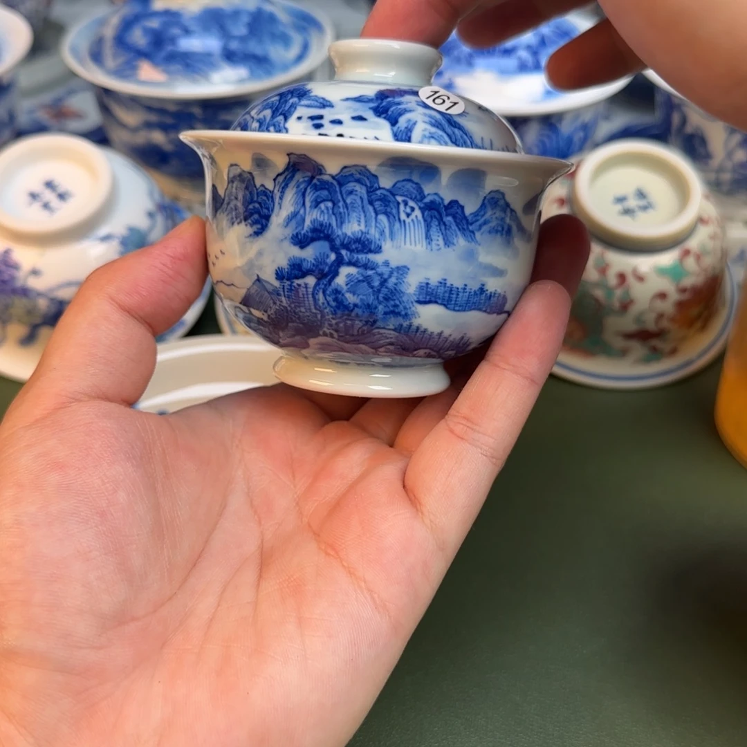 彦祖纯手工手绘茶具161