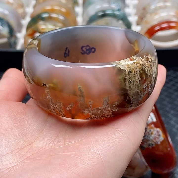 手镯玛瑙/玉髓未镶嵌知***乐