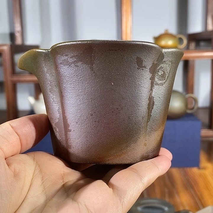 茶壶紫砂180cc公道杯 底槽清
