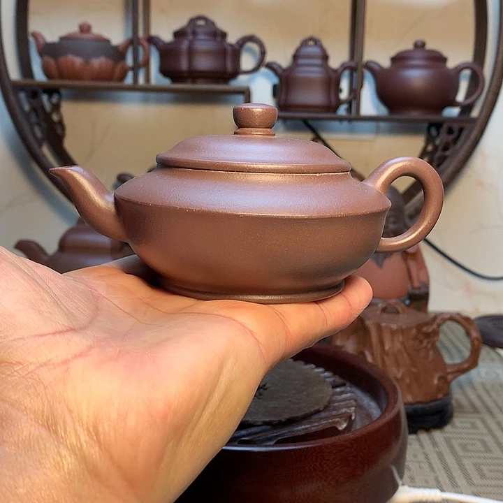 紫砂茶杯原矿紫砂壶