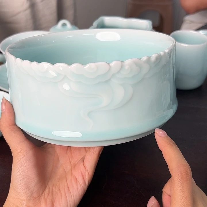 小米茶器龙泉云间青瓷