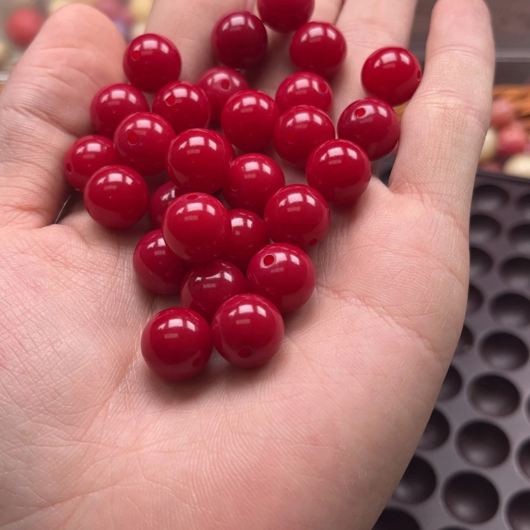 【闪购商品】白玉菩提吊坠q12/120颗红