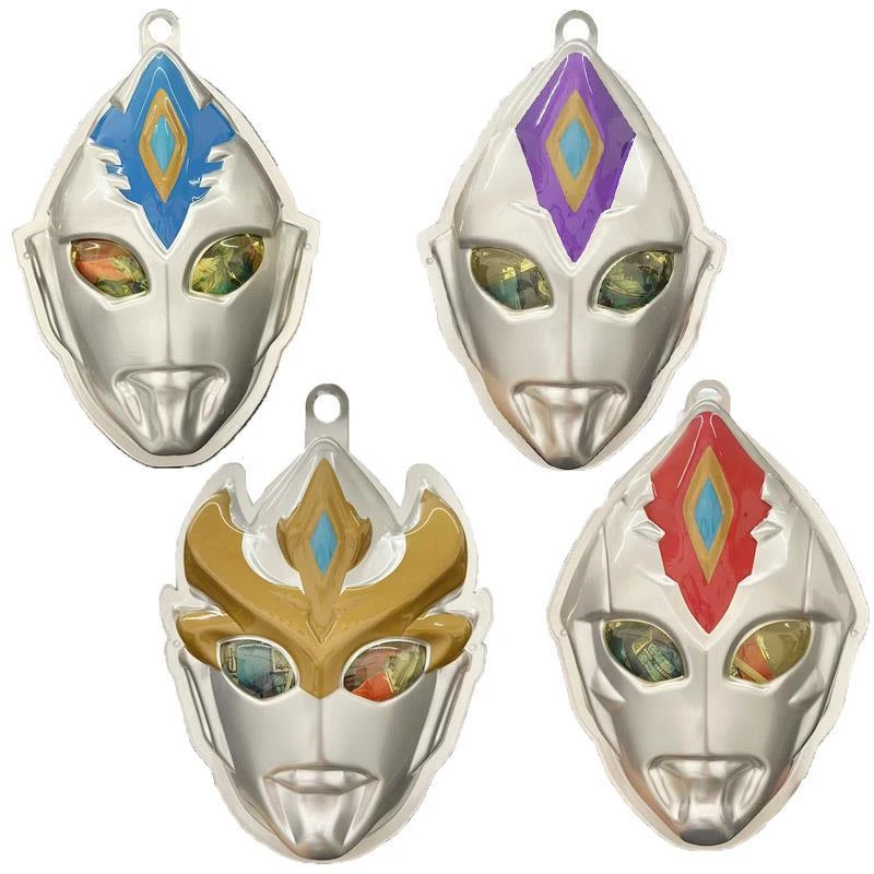 添乐卡通王30g奥特面具果汁软糖糖果玩具创意奥特曼脸谱糖玩超市