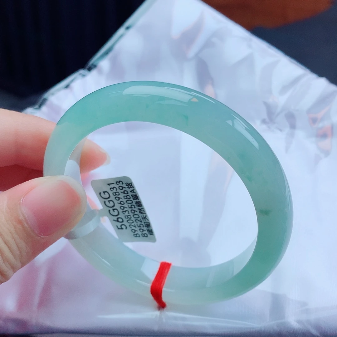 翡翠手镯未镶嵌天然缅甸翡翠A货手镯