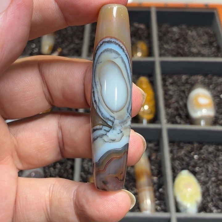 玛瑙/玉髓散珠174