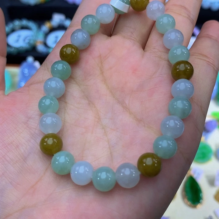 翡翠未镶嵌手链翡翠