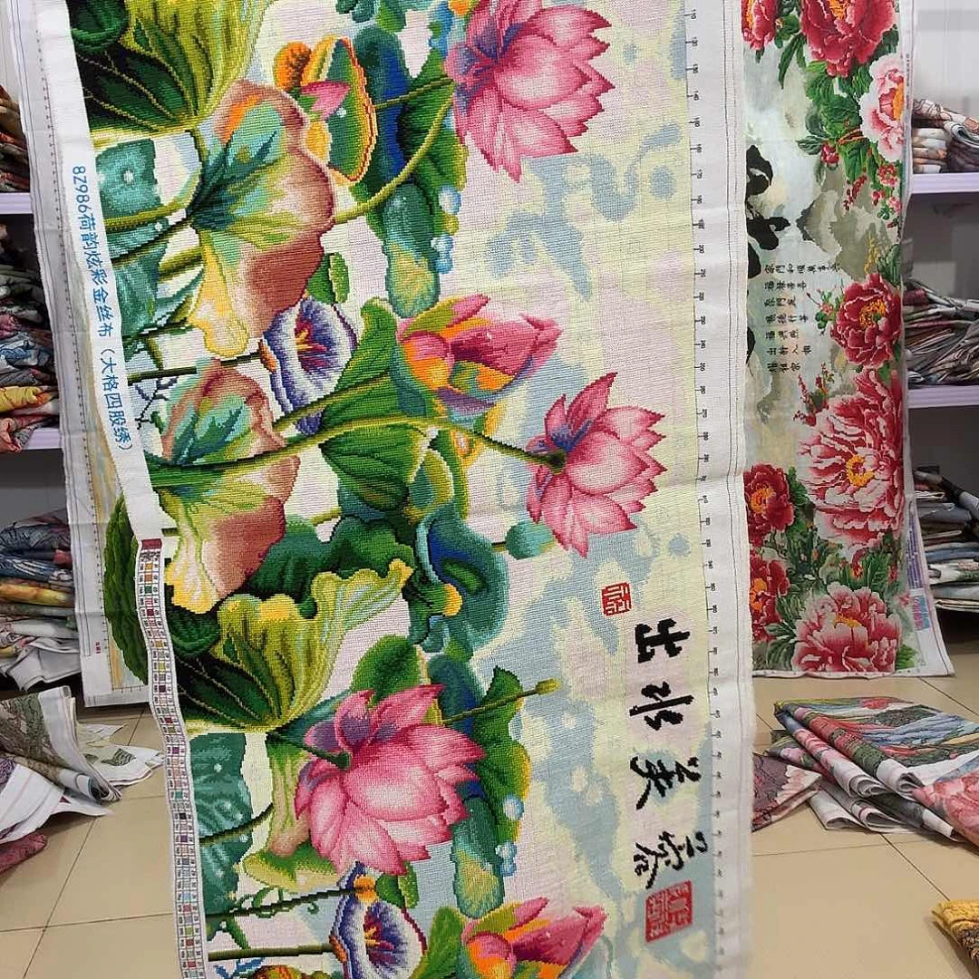 棉梅*十字绣成品出售