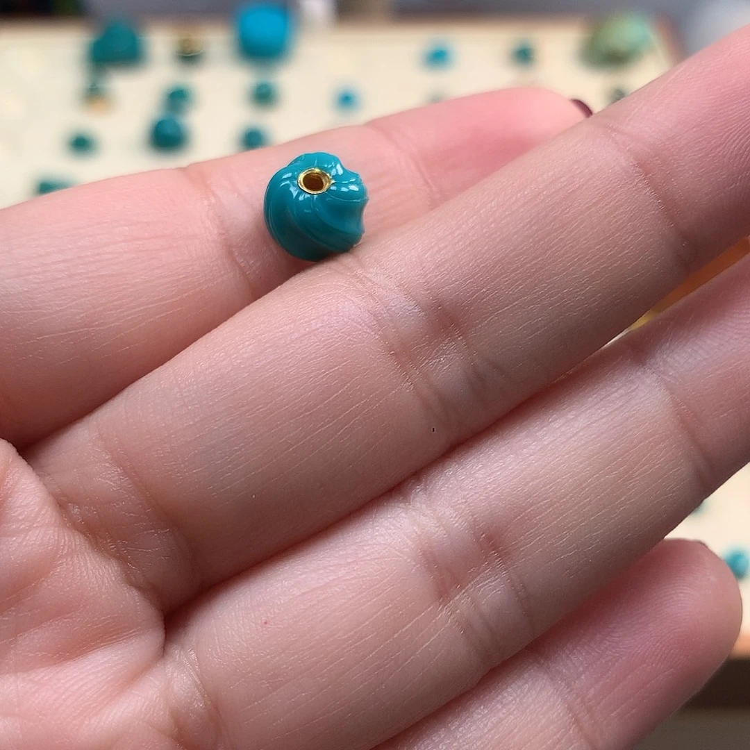 绿松石配饰未镶嵌6*