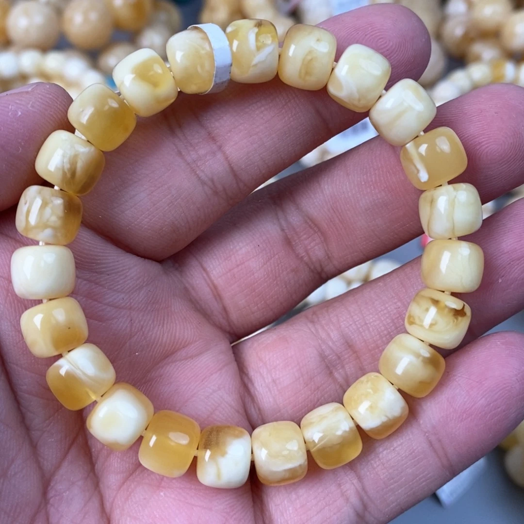 蜜蜡未镶嵌珠宝奇石10mm  14.6g