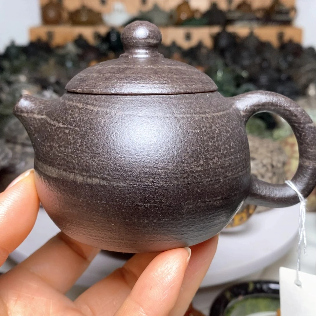 冰碛岩豹纹西施壶160cc