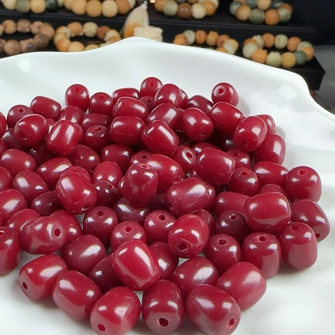 菩提根/象牙果手串卡11新年款红色年糕100颗➕10颗