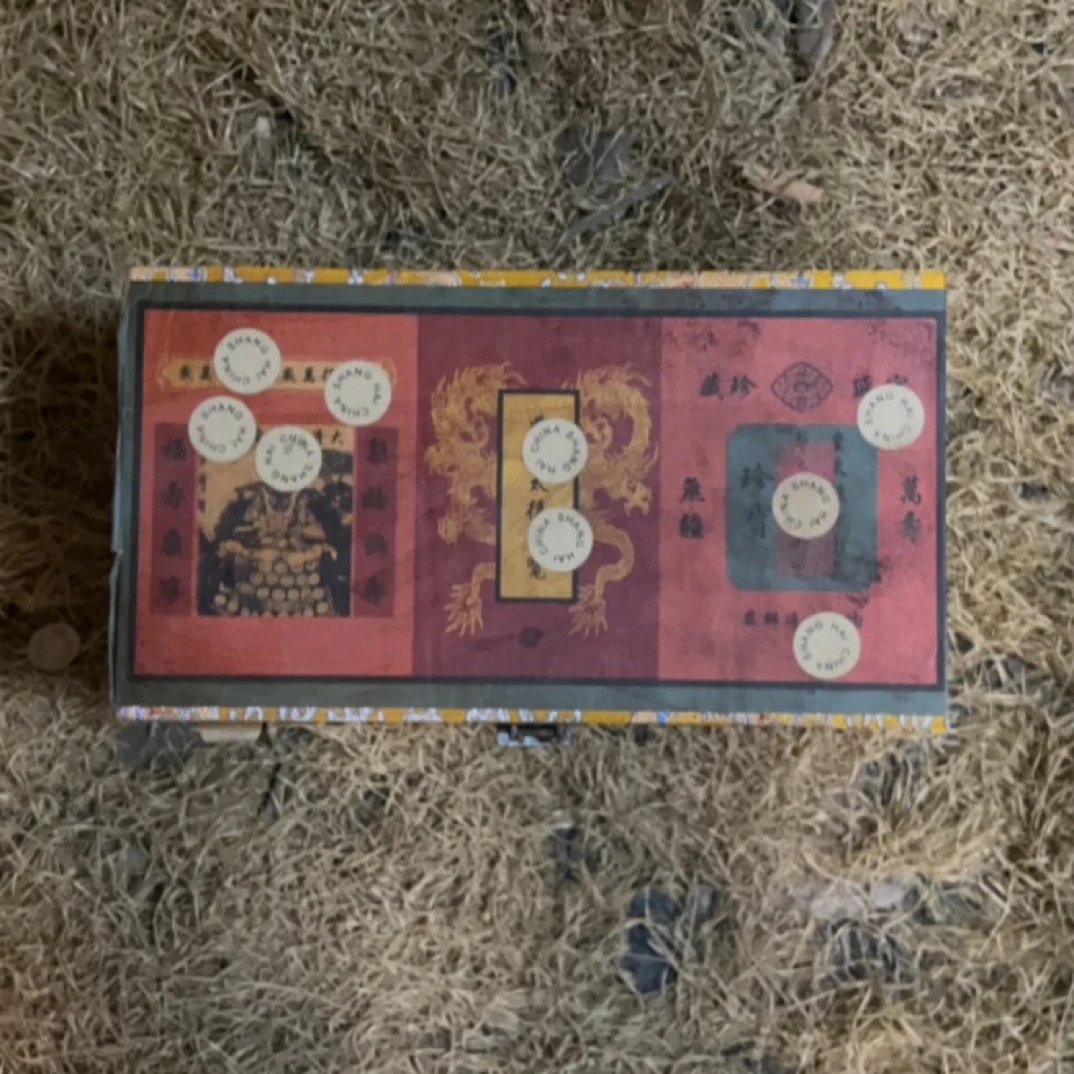 【闪购商品】木摆件高端精美黄色锦林盒一件链接