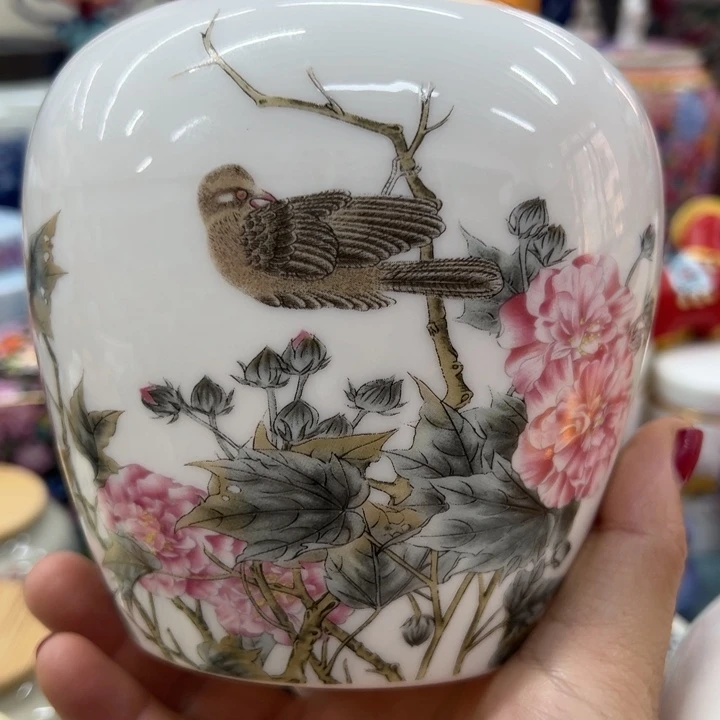 瓷片茶叶罐茶叶罐