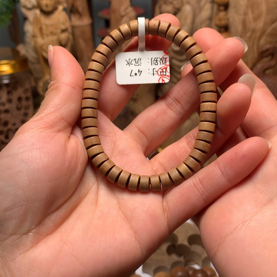 檀香木手串/手链老山檀香4✖️7沉水单圈