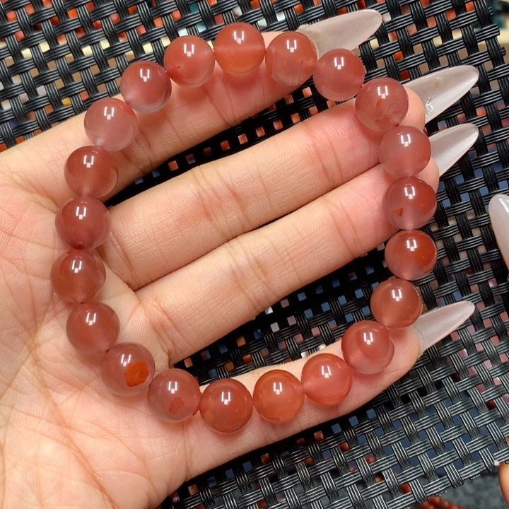 南红玛瑙手串未镶嵌9mm