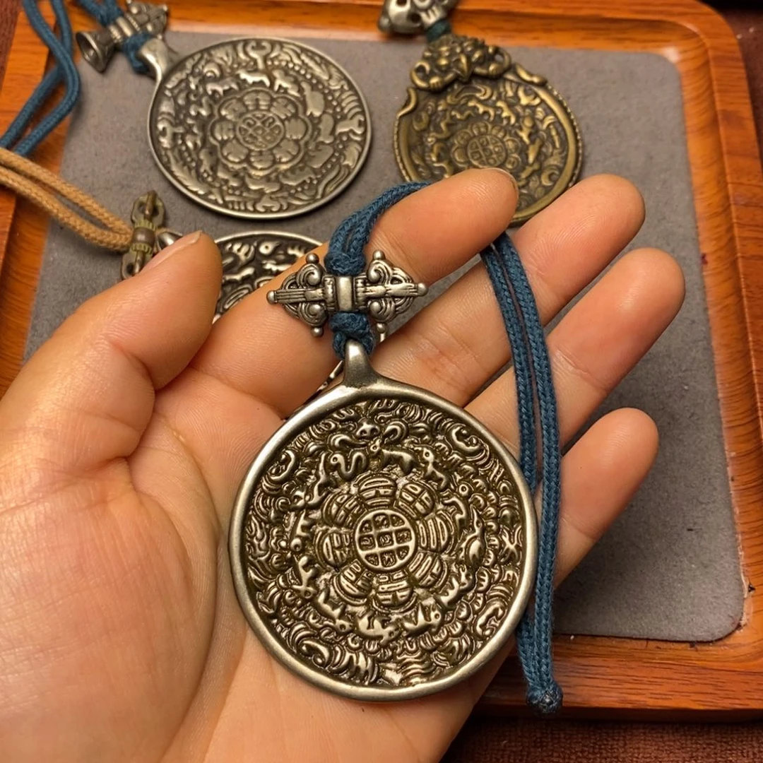 【闪购商品】泥塑新**头藏传牌子，