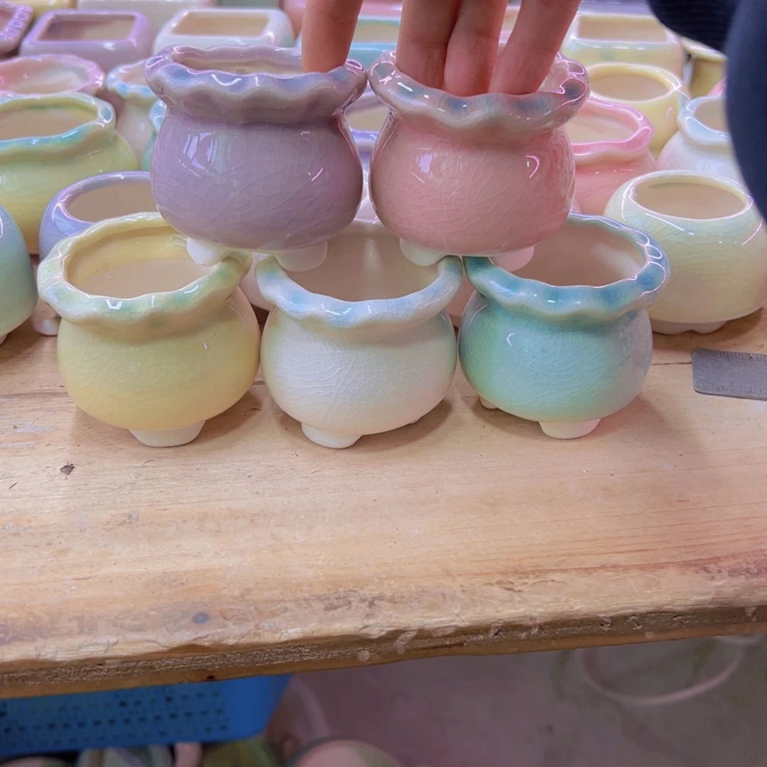 陶瓷花盆当场凑满12包邮