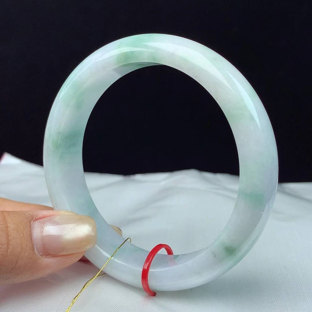 翡翠手镯未镶嵌58圈 0299