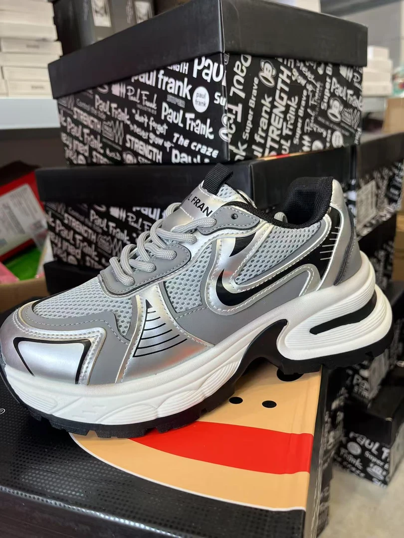 【5028】青少年复古拼接潮流老爹鞋