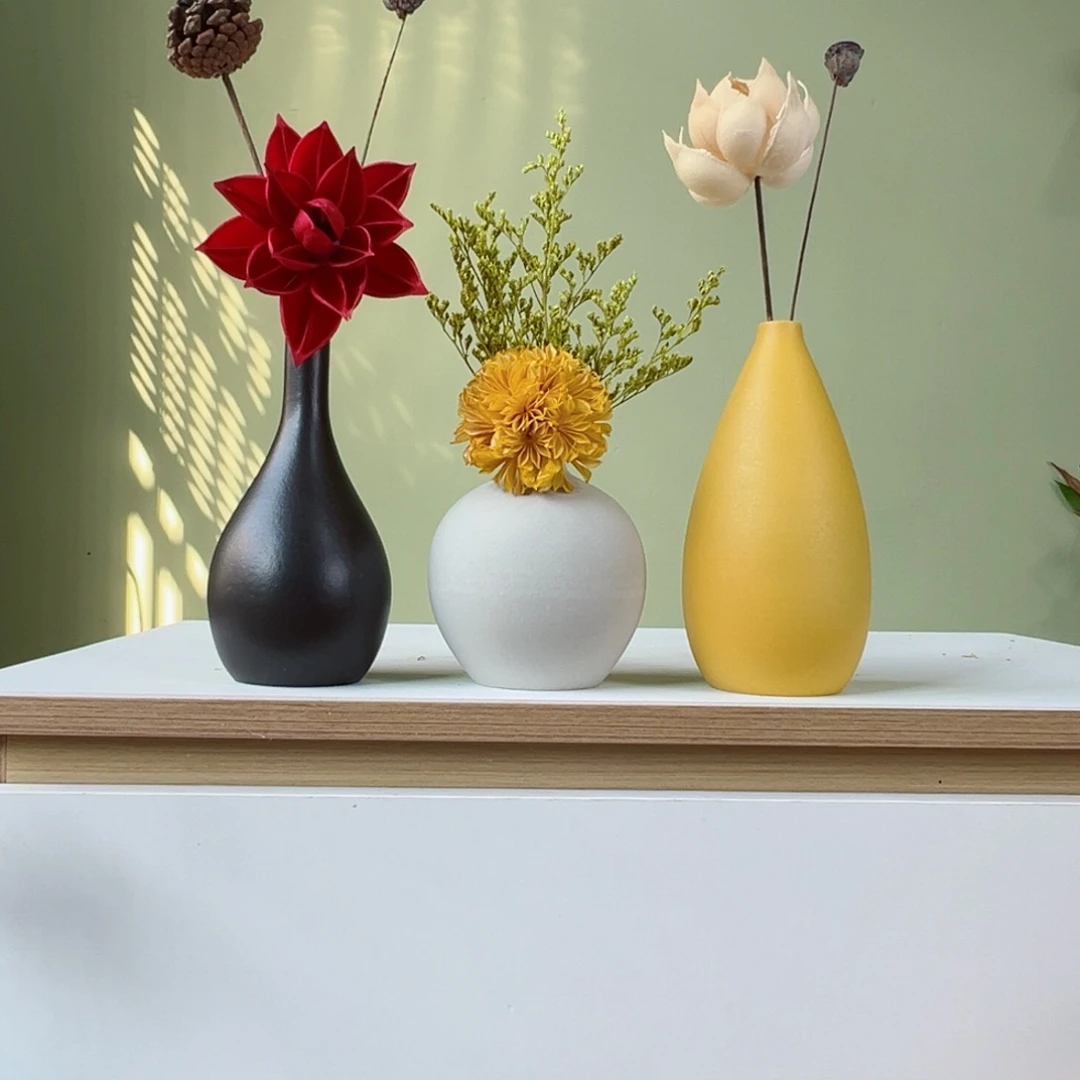 摆件花瓶带花高度20-30厘米左右