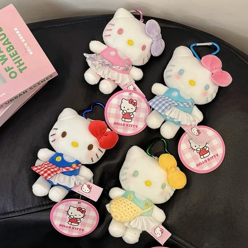 卡通公仔凯蒂猫包包挂饰小红书同款可爱玩偶helloKitty挂件钥匙扣