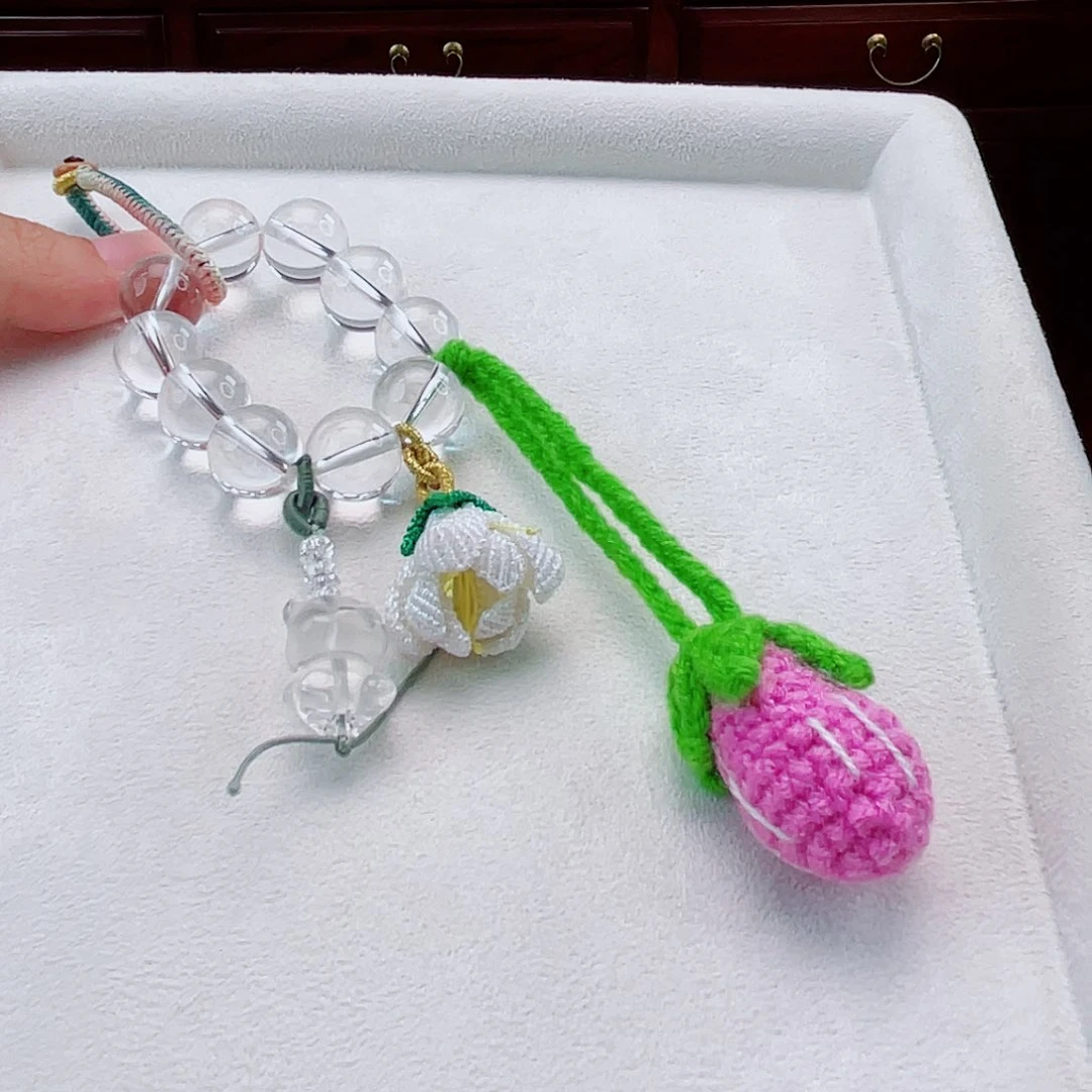 车挂未镶嵌水晶熊