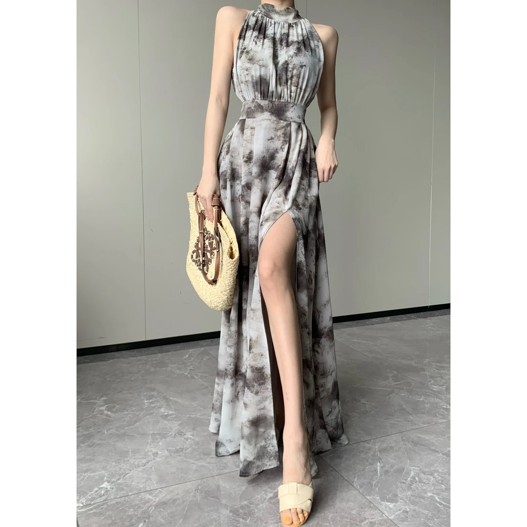 JIJINQI气质显瘦设计感连衣裙新款收腰连衣裙JINQCSP0228