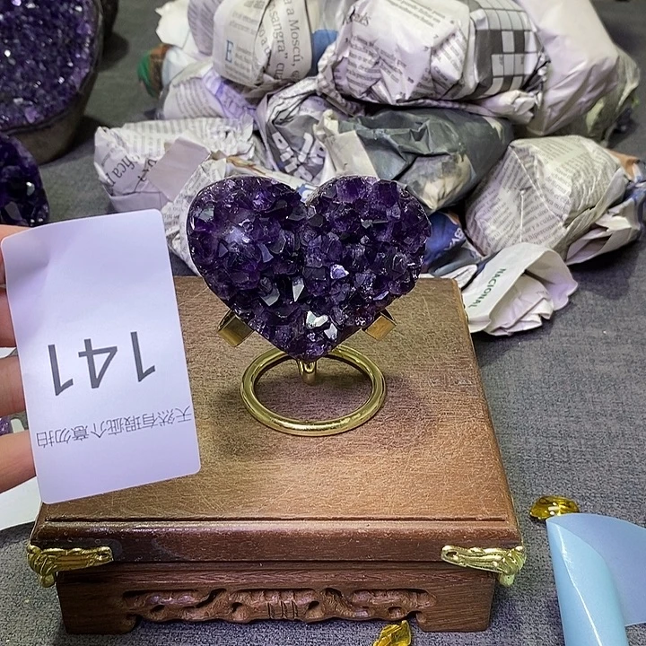 未镶嵌珠宝半成品紫晶