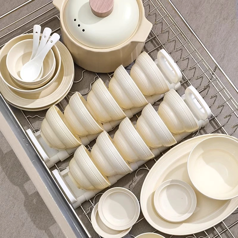 法式碗盘餐具全套家用2025新款高颜值碗碟乔迁陶瓷釉下彩餐具套装